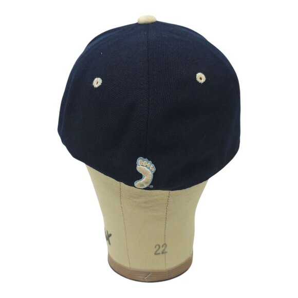 UNC Carolina Fitted 7 3/8 Cap Baseball Licensed NCAA Vintage 90s Hat C.O.D. - Picture 4 of 14
